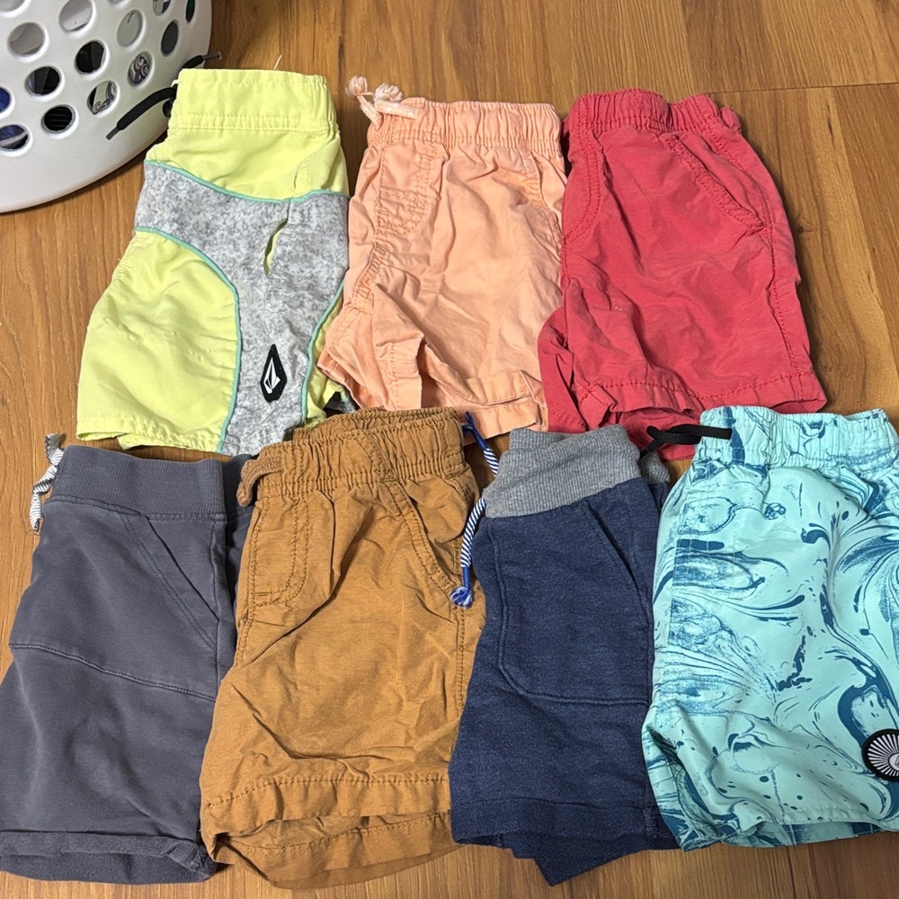 Boys 2t Kids' Multi-Color Shorts Set